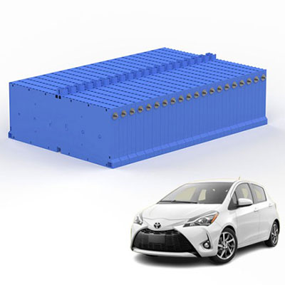 image of hybrid car battery