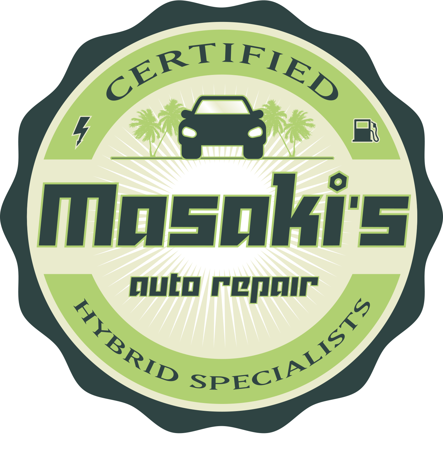 logo for Masaki's auto repair